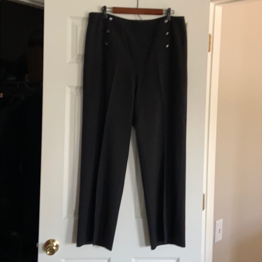 Tahari black dress pants